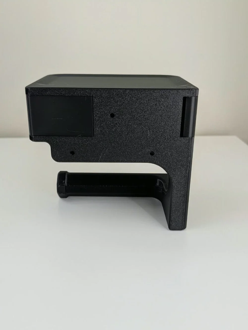 3D Printed Toilet Paper Holder with Swivel Tray & Storage